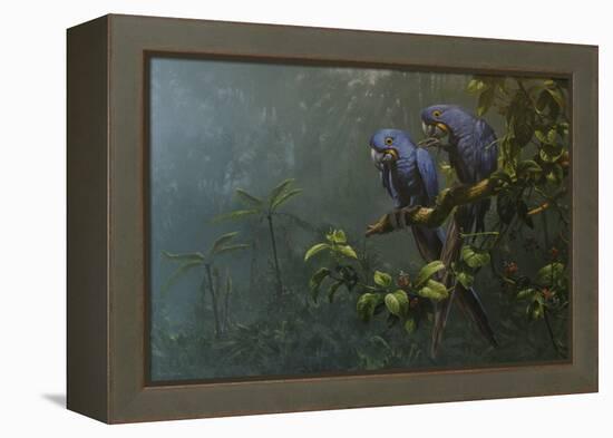 Blue Birds-Michael Jackson-Framed Premier Image Canvas