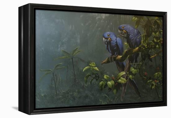 Blue Birds-Michael Jackson-Framed Premier Image Canvas