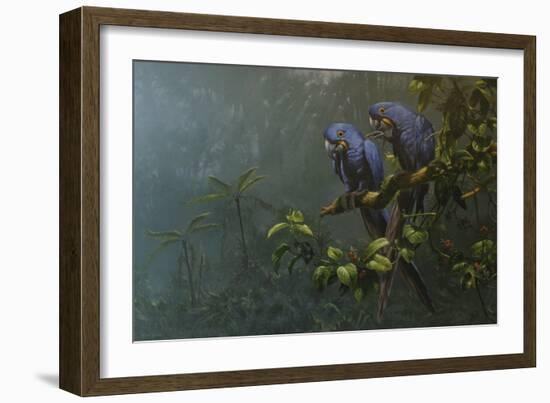 Blue Birds-Michael Jackson-Framed Giclee Print