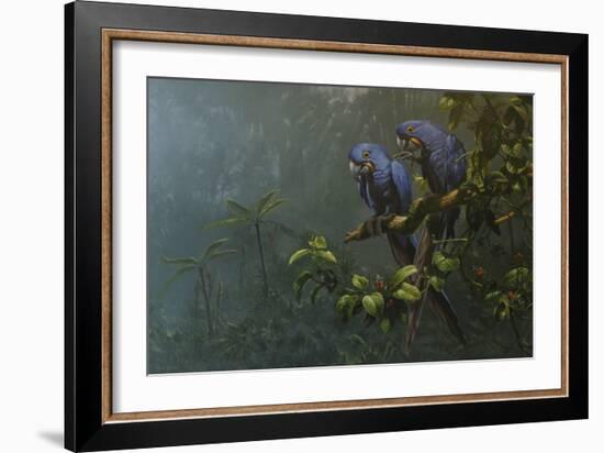 Blue Birds-Michael Jackson-Framed Giclee Print