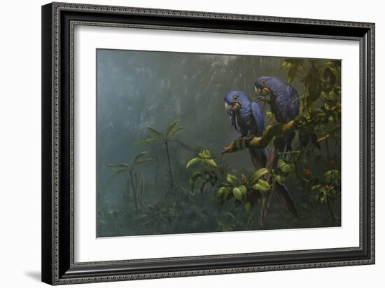 Blue Birds-Michael Jackson-Framed Giclee Print