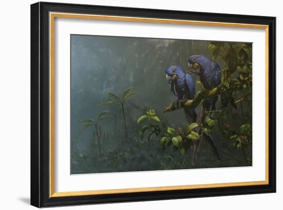 Blue Birds-Michael Jackson-Framed Giclee Print