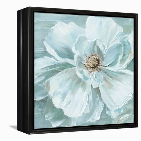 Blue Bloomin' Beauty I-Sally Swatland-Framed Stretched Canvas