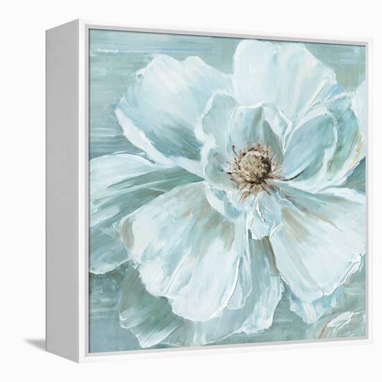 Blue Bloomin' Beauty I-Sally Swatland-Framed Stretched Canvas