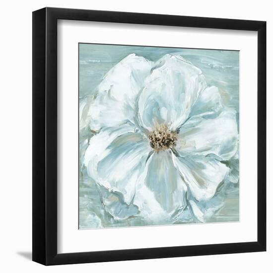 Blue Bloomin' Beauty II-Sally Swatland-Framed Art Print