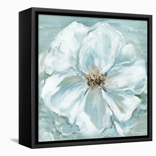 Blue Bloomin' Beauty II-Sally Swatland-Framed Stretched Canvas