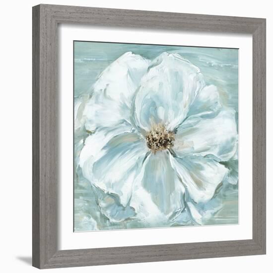 Blue Bloomin' Beauty II-Sally Swatland-Framed Art Print