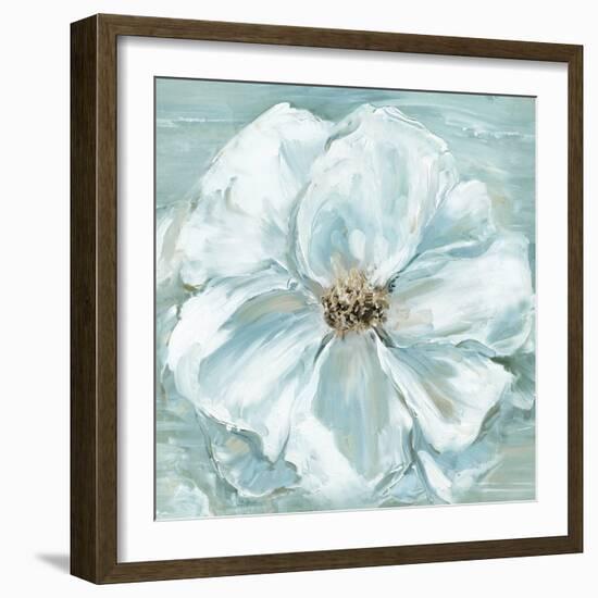 Blue Bloomin' Beauty II-Sally Swatland-Framed Art Print