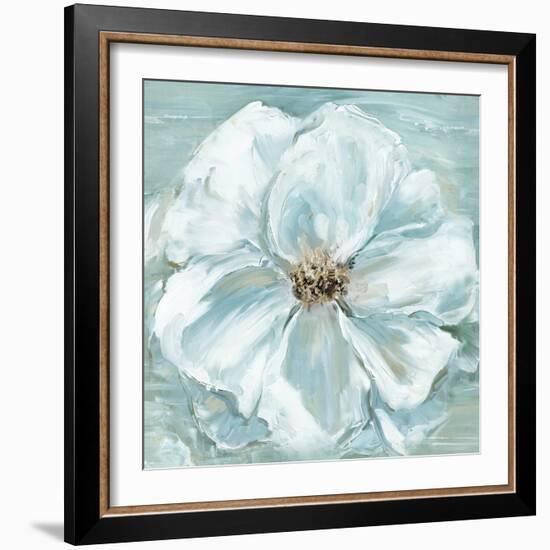 Blue Bloomin' Beauty II-Sally Swatland-Framed Art Print