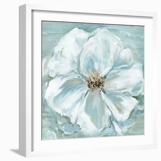 Blue Bloomin' Beauty II-Sally Swatland-Framed Art Print