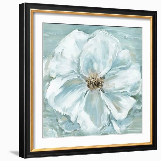 Blue Bloomin' Beauty II-Sally Swatland-Framed Art Print