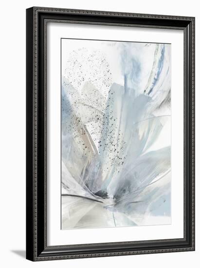 Blue Blooms I-null-Framed Art Print