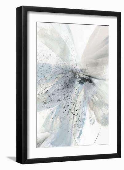 Blue Blooms III-null-Framed Art Print