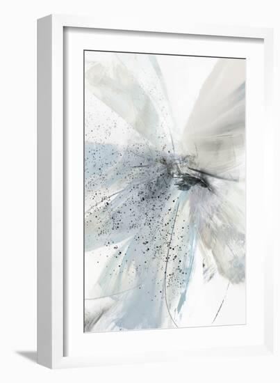 Blue Blooms III-null-Framed Art Print