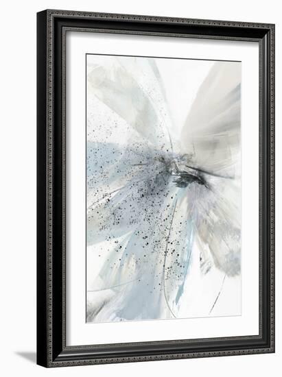 Blue Blooms III-null-Framed Art Print