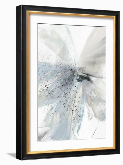 Blue Blooms III-null-Framed Art Print