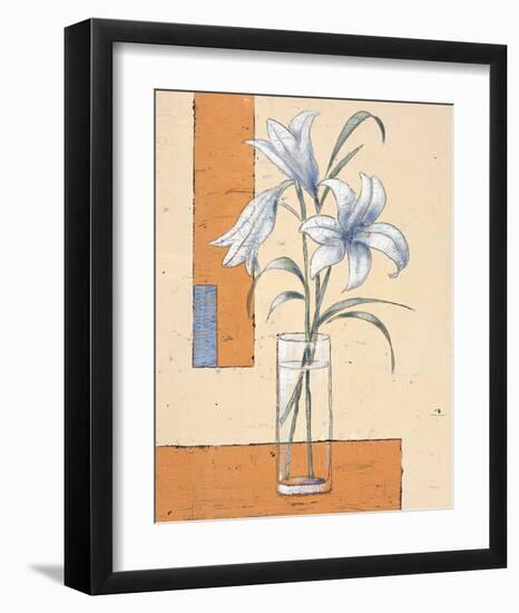 Blue Blossom I-Bjoern Baar-Framed Art Print