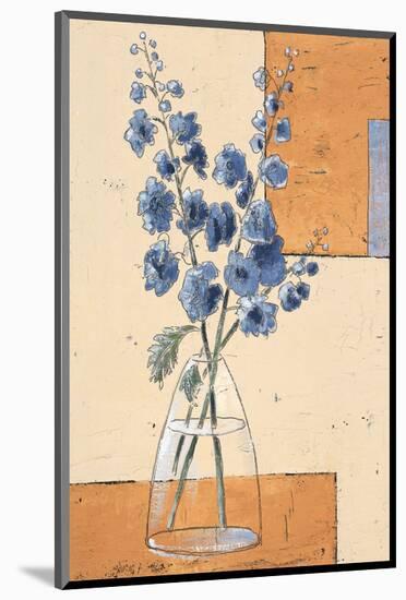 Blue Blossom II-Bjoern Baar-Mounted Art Print