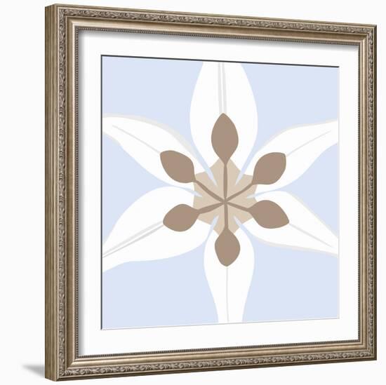 Blue Blush-Emily Burrowes-Framed Giclee Print