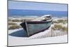 Blue Boat on Beach-Zhen-Huan Lu-Mounted Giclee Print