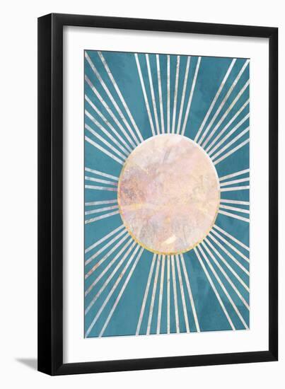 Blue Boho Sunshine-Sarah Manovski-Framed Giclee Print