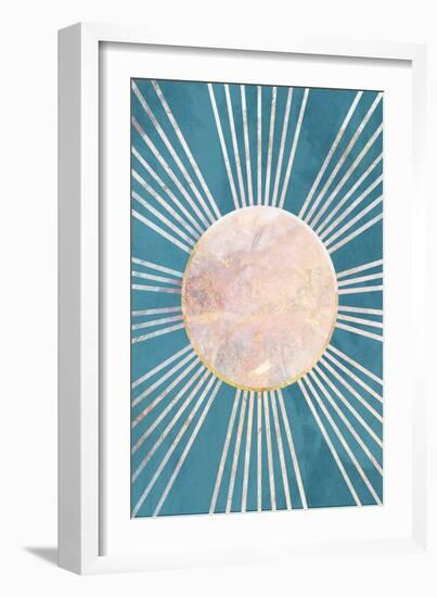 Blue Boho Sunshine-Sarah Manovski-Framed Giclee Print