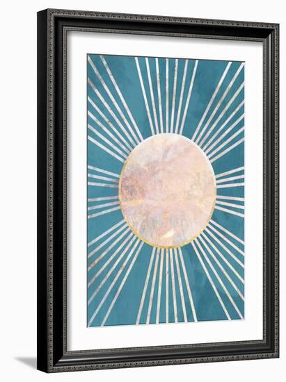 Blue Boho Sunshine-Sarah Manovski-Framed Giclee Print