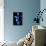 Blue Bokeh I-Erin Berzel-Framed Premier Image Canvas displayed on a wall