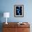 Blue Bokeh I-Erin Berzel-Framed Photographic Print displayed on a wall