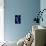 Blue Bokeh I-Erin Berzel-Photographic Print displayed on a wall