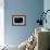 Blue Bokeh III-Erin Berzel-Framed Photographic Print displayed on a wall