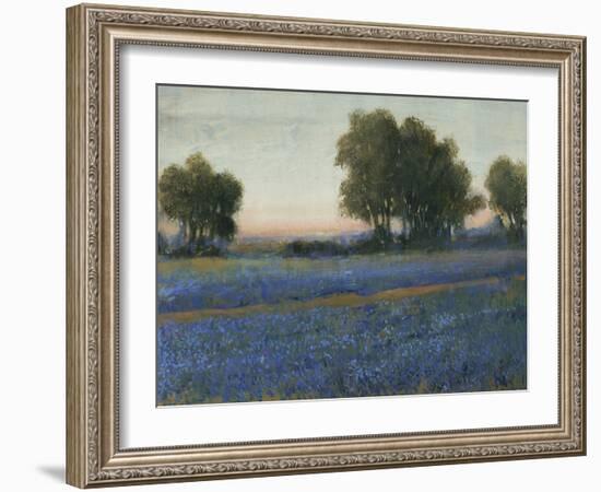 Blue Bonnet Field II-Tim O'toole-Framed Art Print