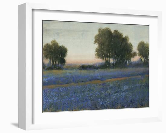 Blue Bonnet Field II-Tim O'toole-Framed Art Print