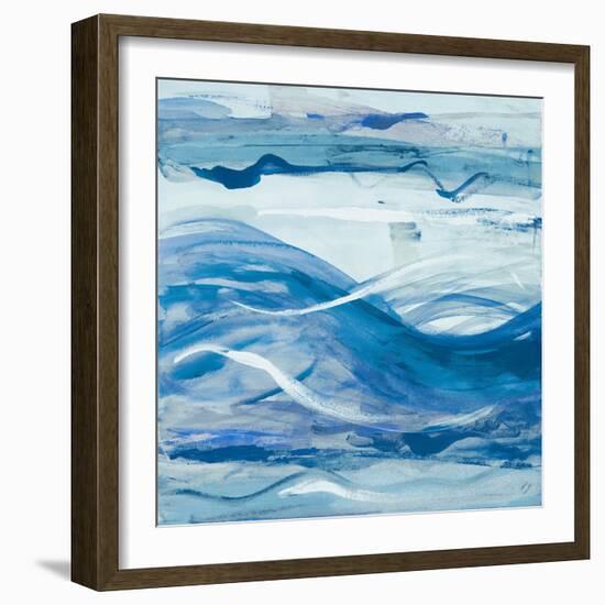 Blue Bossa Nova I-Lanie Loreth-Framed Art Print