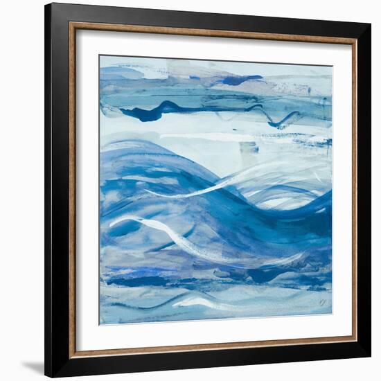 Blue Bossa Nova I-Lanie Loreth-Framed Art Print