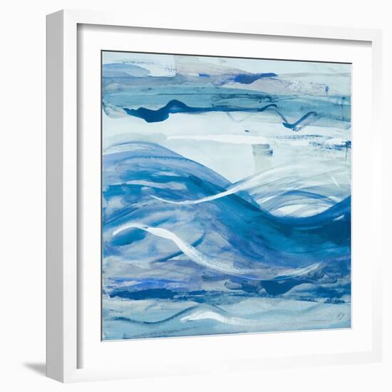 Blue Bossa Nova I-Lanie Loreth-Framed Art Print