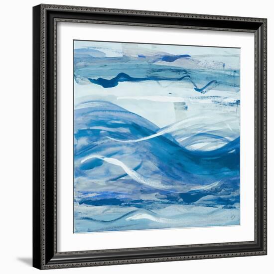 Blue Bossa Nova I-Lanie Loreth-Framed Art Print