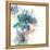 Blue Botanica-Jan Weiss-Framed Stretched Canvas