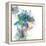 Blue Botanica-Jan Weiss-Framed Stretched Canvas