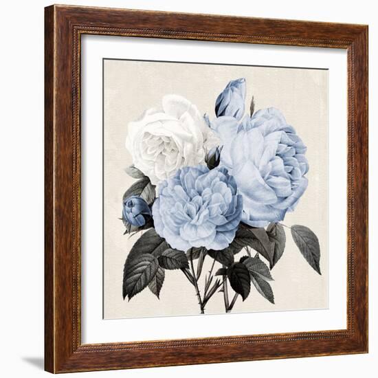 Blue Botanical Arrangement I-Kelly Donovan-Framed Art Print