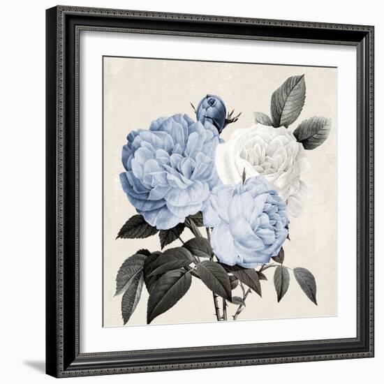 Blue Botanical Arrangement II-Kelly Donovan-Framed Art Print