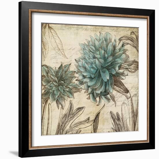 Blue Botanical I-Anna Polanski-Framed Art Print