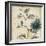 Blue Botanical II-Anna Polanski-Framed Premium Giclee Print