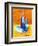 Blue Bottles-Cindy Thornton-Framed Art Print