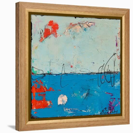 Blue Bound-Erin Ashley-Framed Stretched Canvas