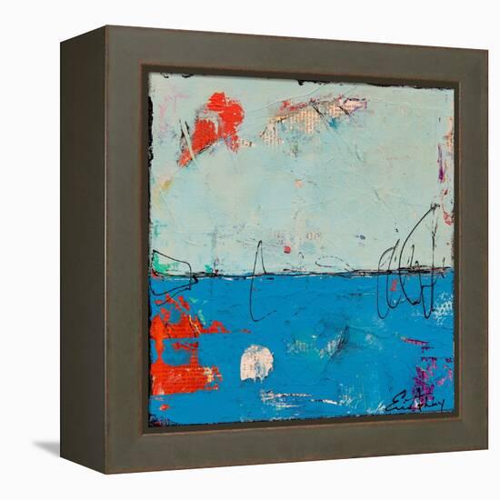 Blue Bound-Erin Ashley-Framed Stretched Canvas