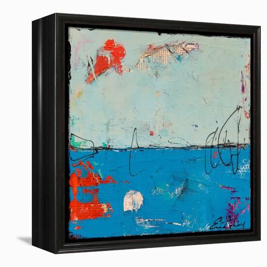 Blue Bound-Erin Ashley-Framed Stretched Canvas