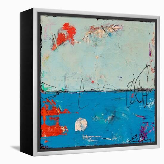 Blue Bound-Erin Ashley-Framed Stretched Canvas