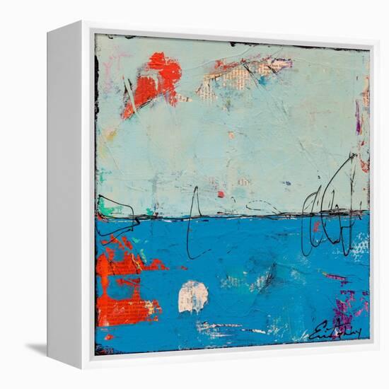 Blue Bound-Erin Ashley-Framed Stretched Canvas