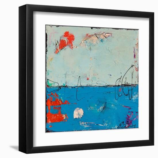 Blue Bound-Erin Ashley-Framed Art Print